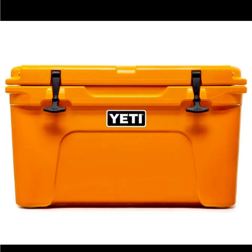 NIB yeti tundra 45 Orange kco cooler